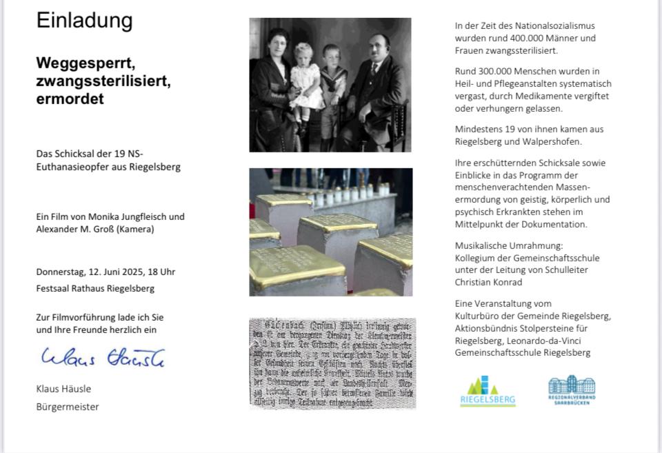 Du betrachtest gerade Einladung zur Gedenkveranstaltung